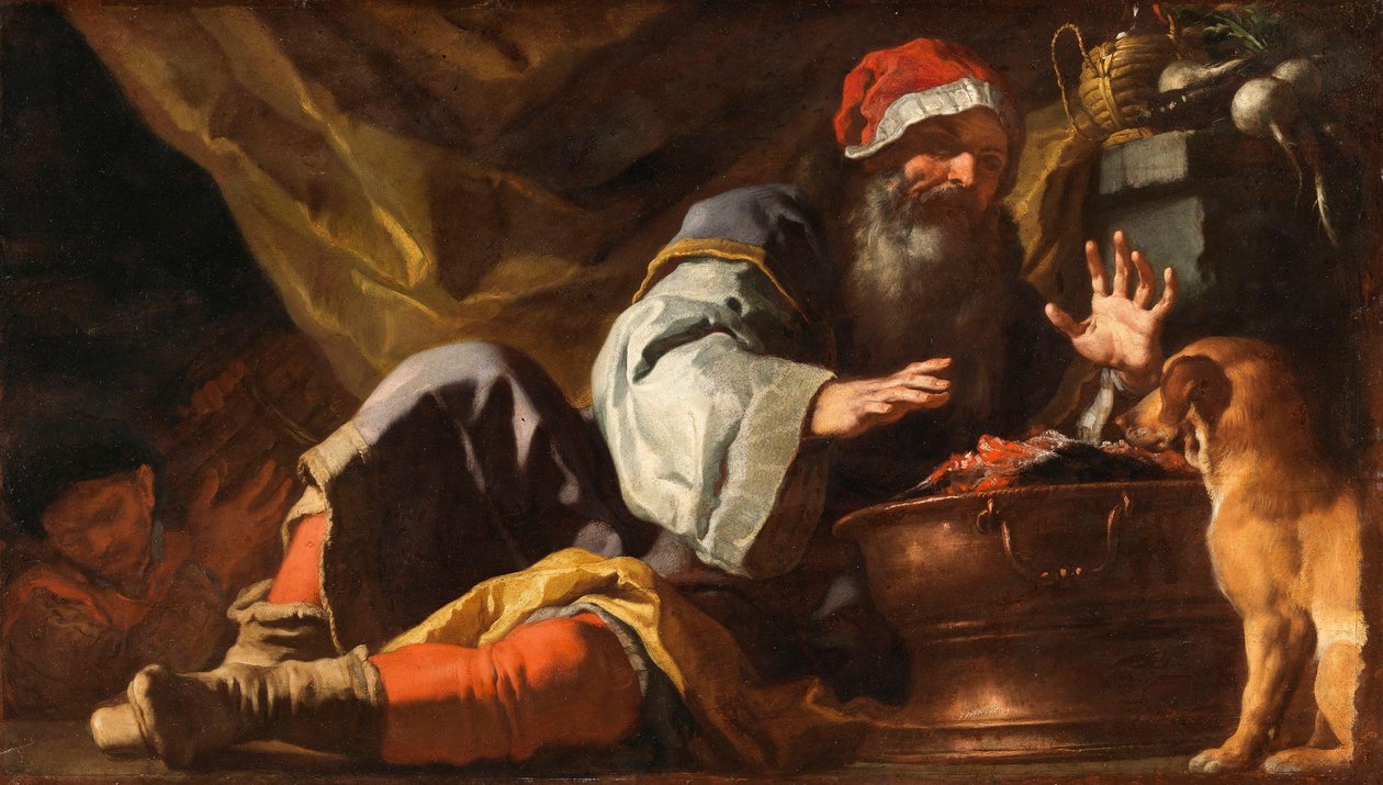 A tél allegóriája alkotó: Francesco Solimena
