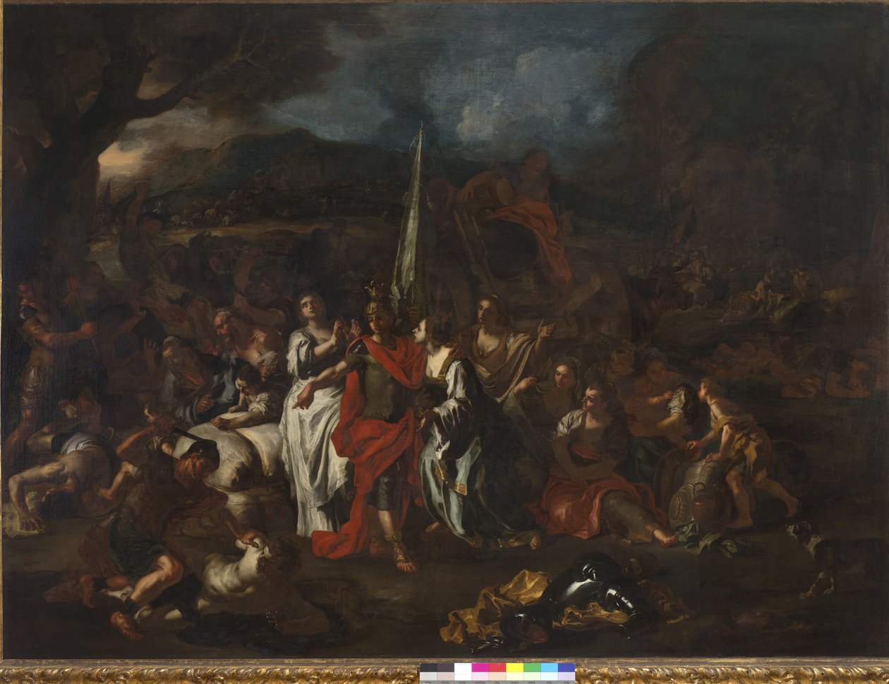 Dávid, az amalekiták legyőzője, 1720-21 alkotó: Francesco Solimena