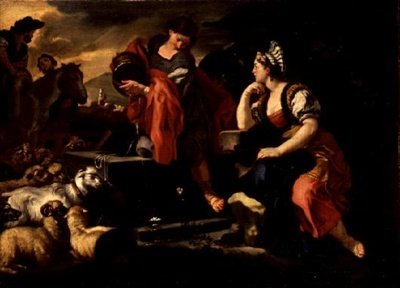 Jacob és Ráchel a kútnál (olaj, vászon) alkotó: Francesco Solimena