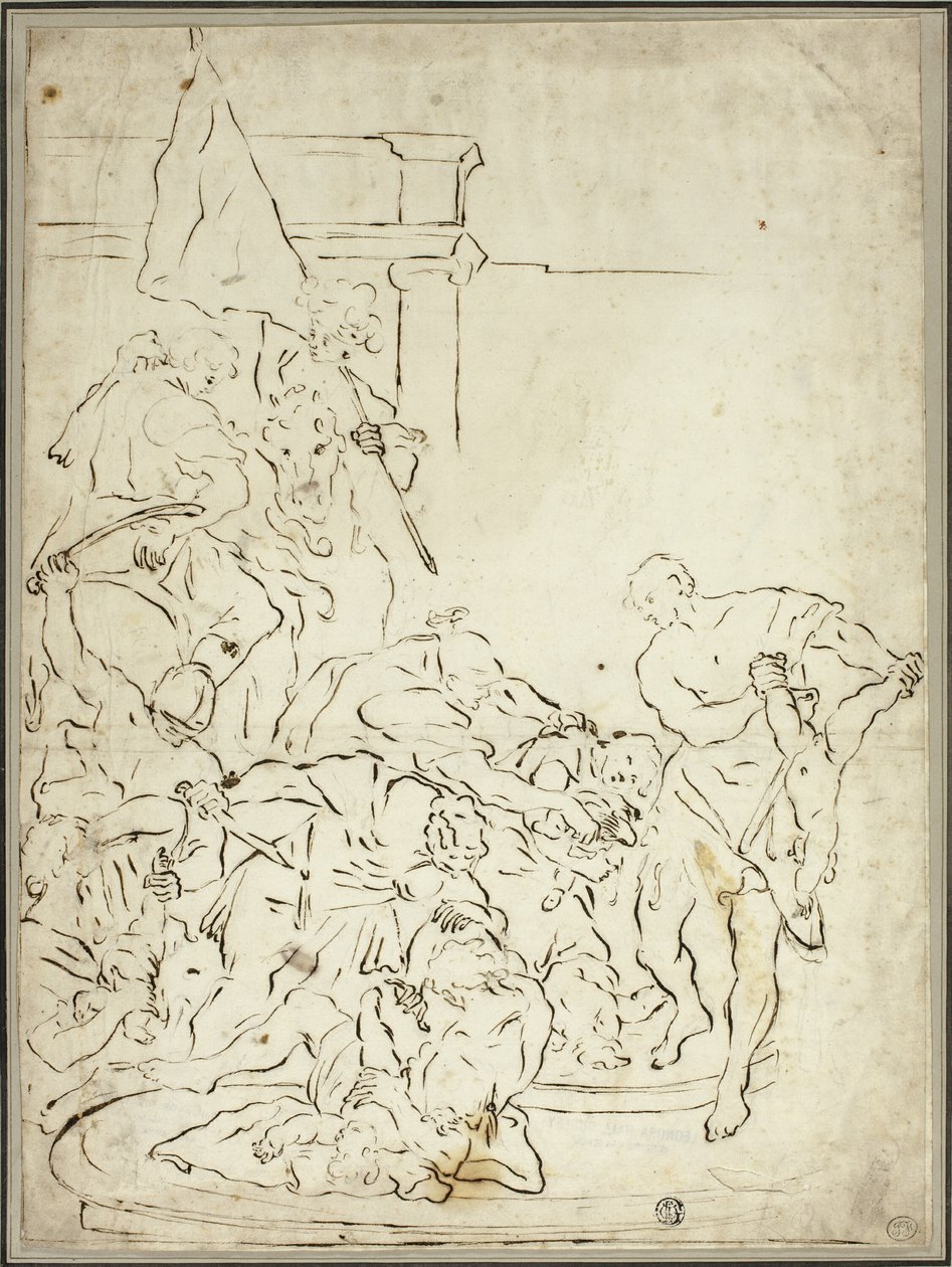Az ártatlanok mészárlása alkotó: Francesco Solimena
