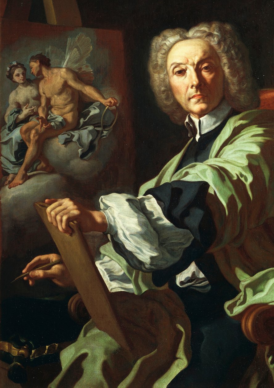 Önarckép alkotó: Francesco Solimena