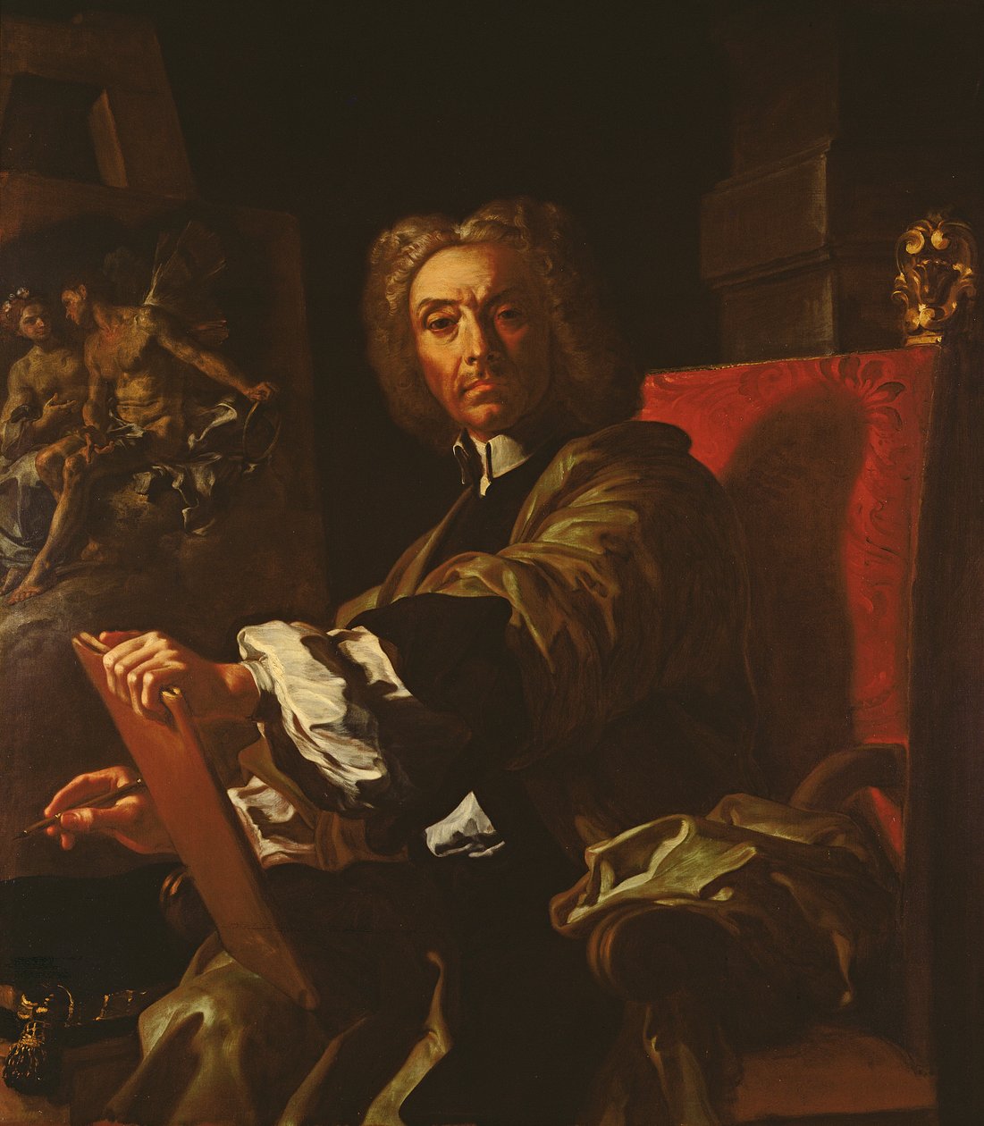 Önarckép, 1730-31 alkotó: Francesco Solimena
