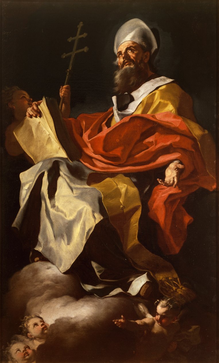 Szent Athanáz, Francesco Solimena (1657-1747), a nápolyi Santa Maria Assunta katedrálisból alkotó: Francesco Solimena