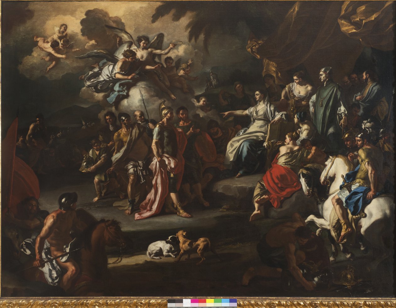 Debora prófétanő, 1720-25 alkotó: Francesco Solimena