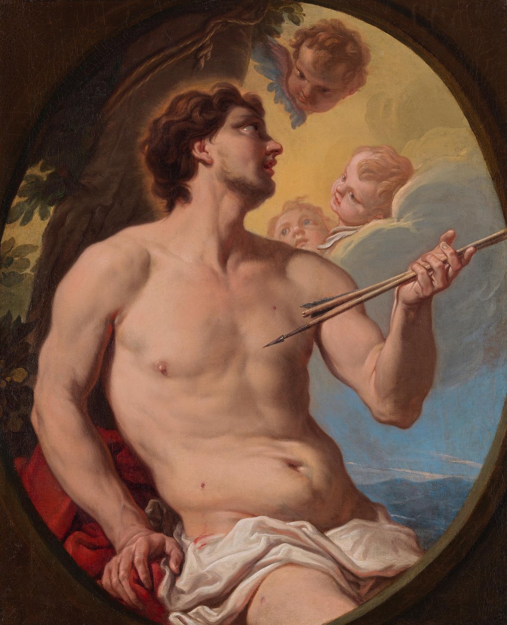 Szent Sebestyén alkotó: Francesco Trevisani