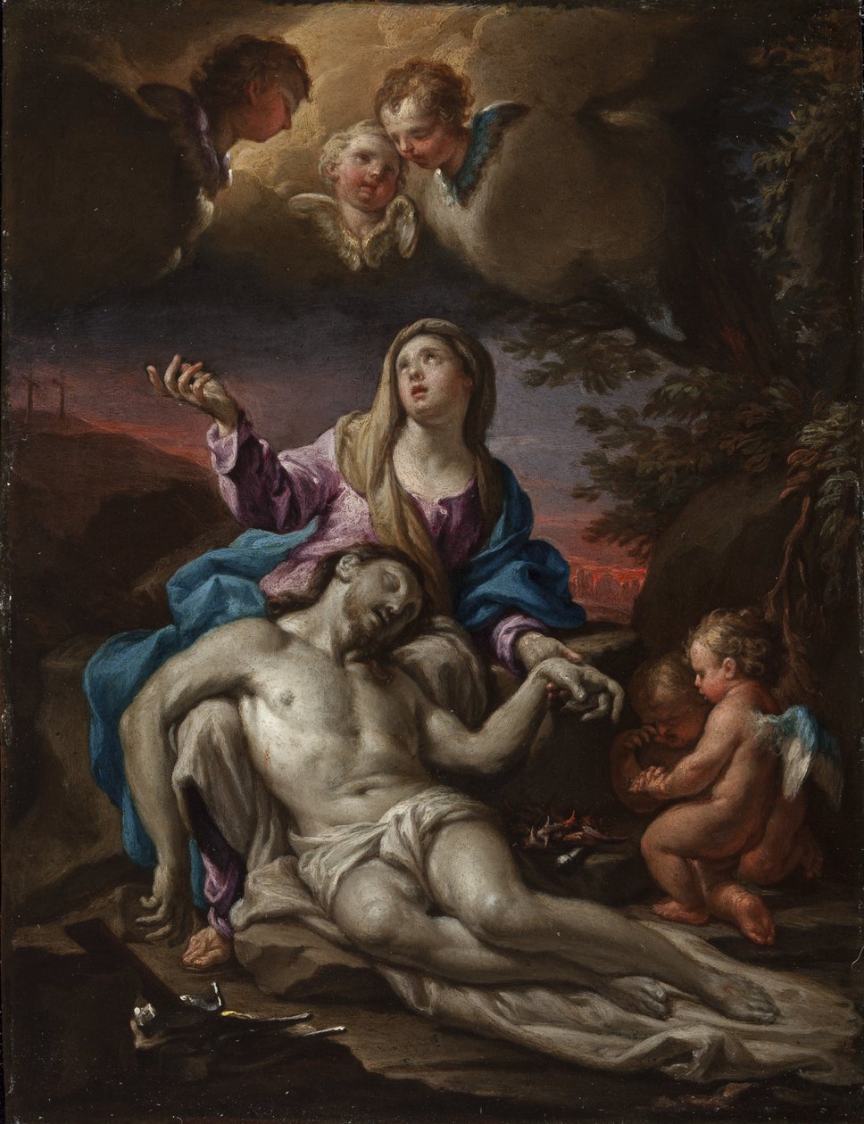 Irgalom alkotó: Francesco Trevisani