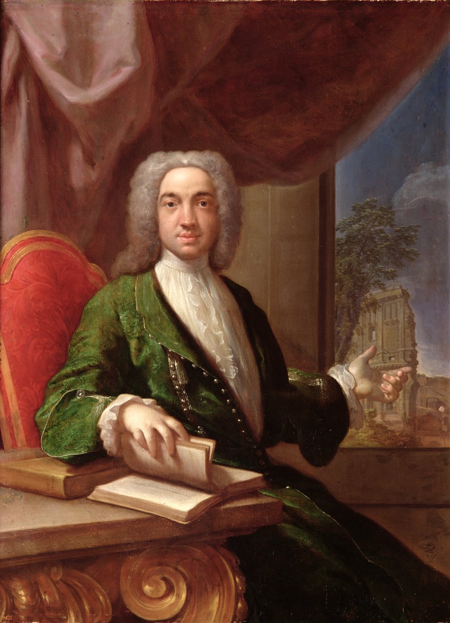 Sir Edward Gascoigne, 6. báró portréja alkotó: Francesco Trevisani