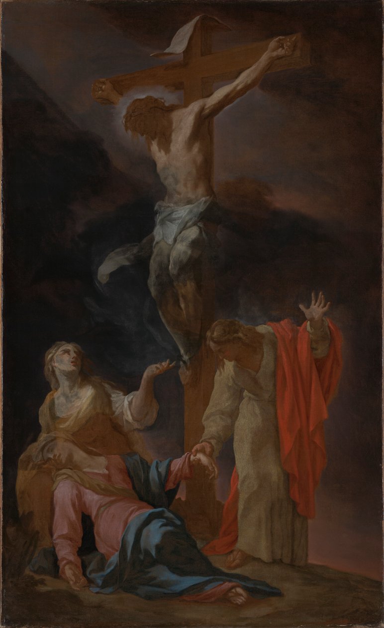 A keresztre feszítés alkotó: Francesco Trevisani