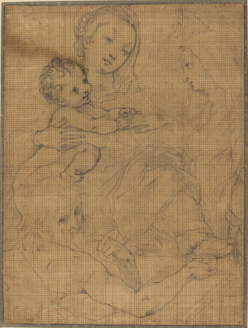 Szent Katalin misztikus házassága Szent Jeromossal alkotó: Francesco Vanni