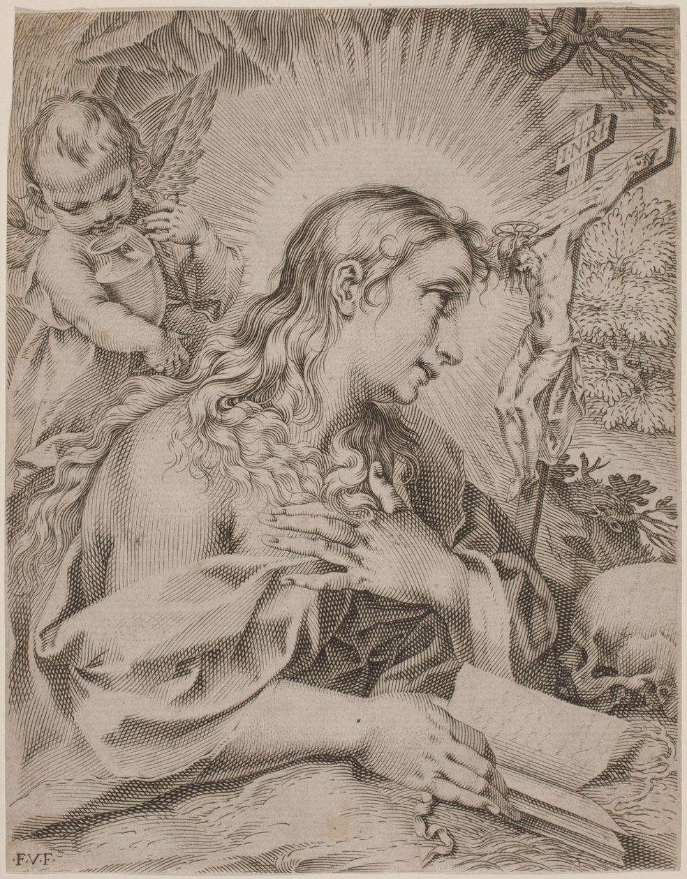 A bűnbánó Magdaléna alkotó: Francesco Vanni