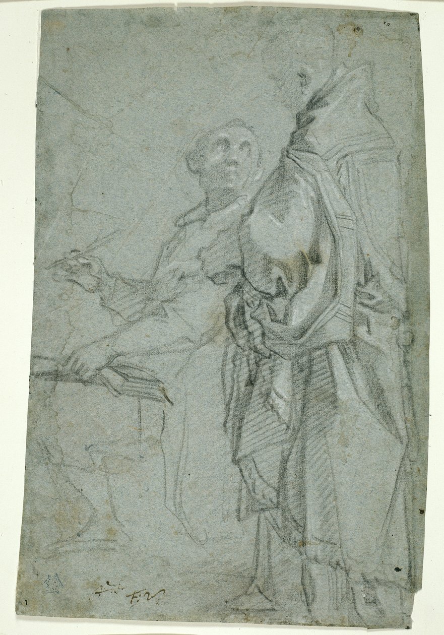 Két egyháztan: Tanulmány a szentségről szóló vitához, 1606-10 alkotó: Francesco Vanni