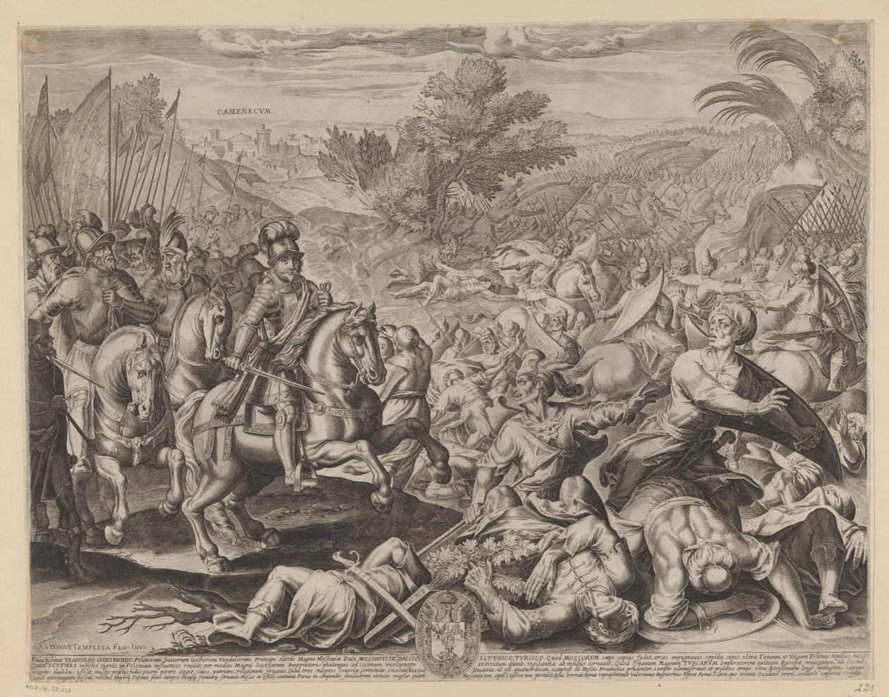 Wladislaus Wasa győzelme alkotó: Francesco Villamena