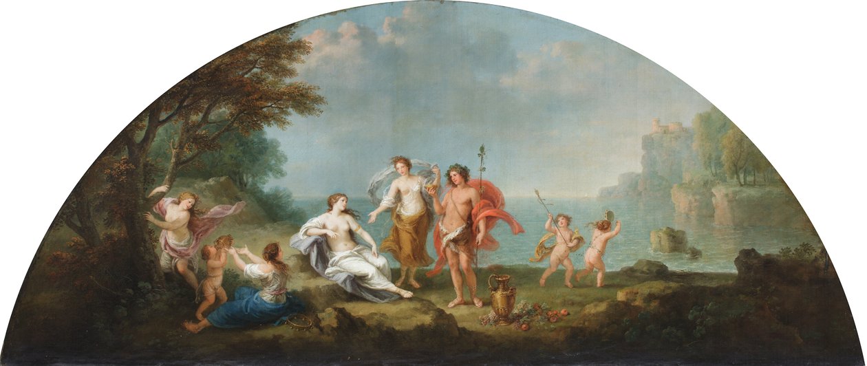 Bacchus és Ariadné alkotó: Francesco Zuccarelli