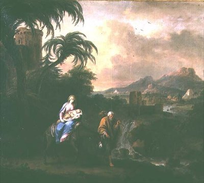 Menekülés Egyiptomba alkotó: Francesco Zuccarelli