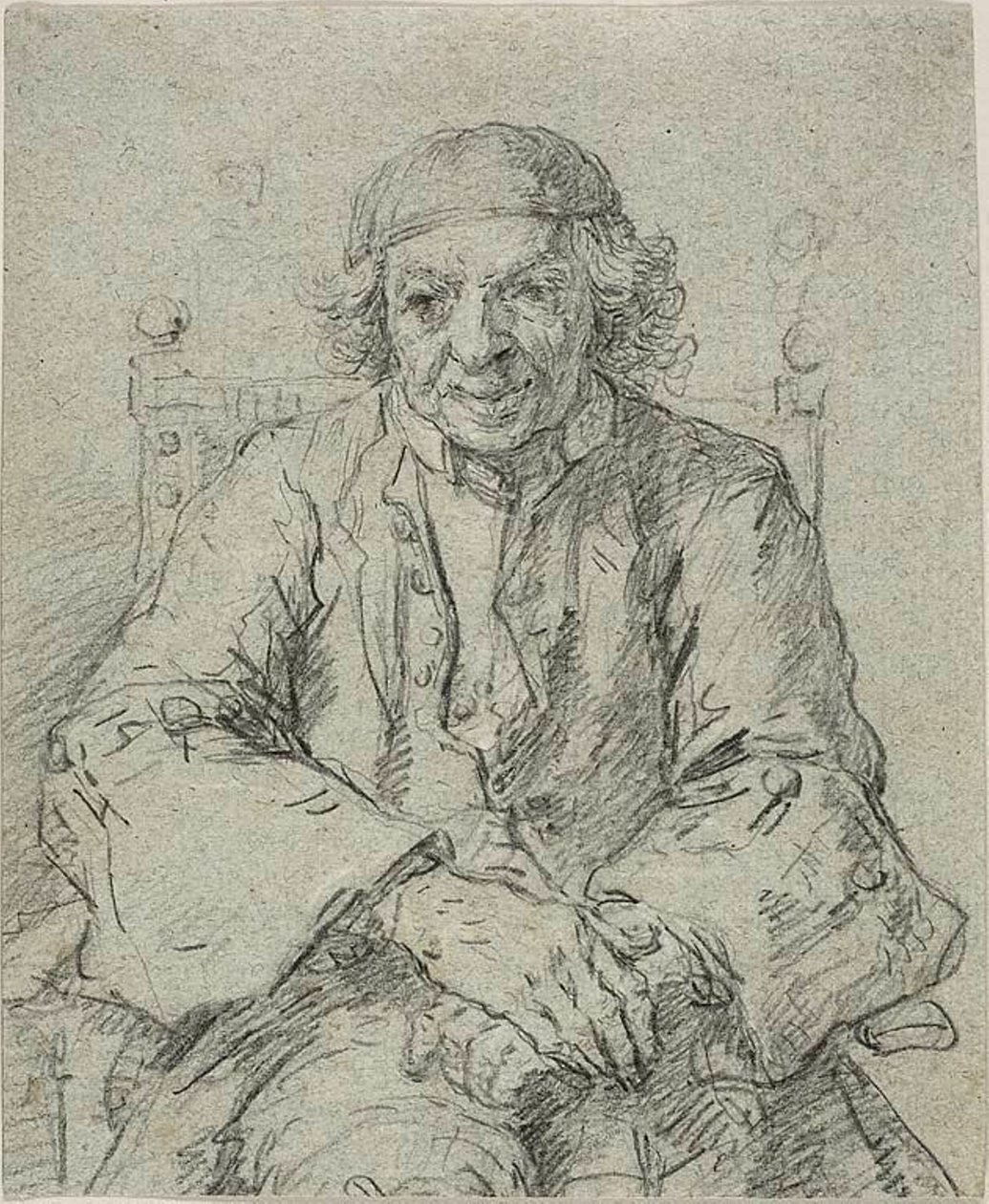 Egy öregember portréja alkotó: Francesco Zuccarelli