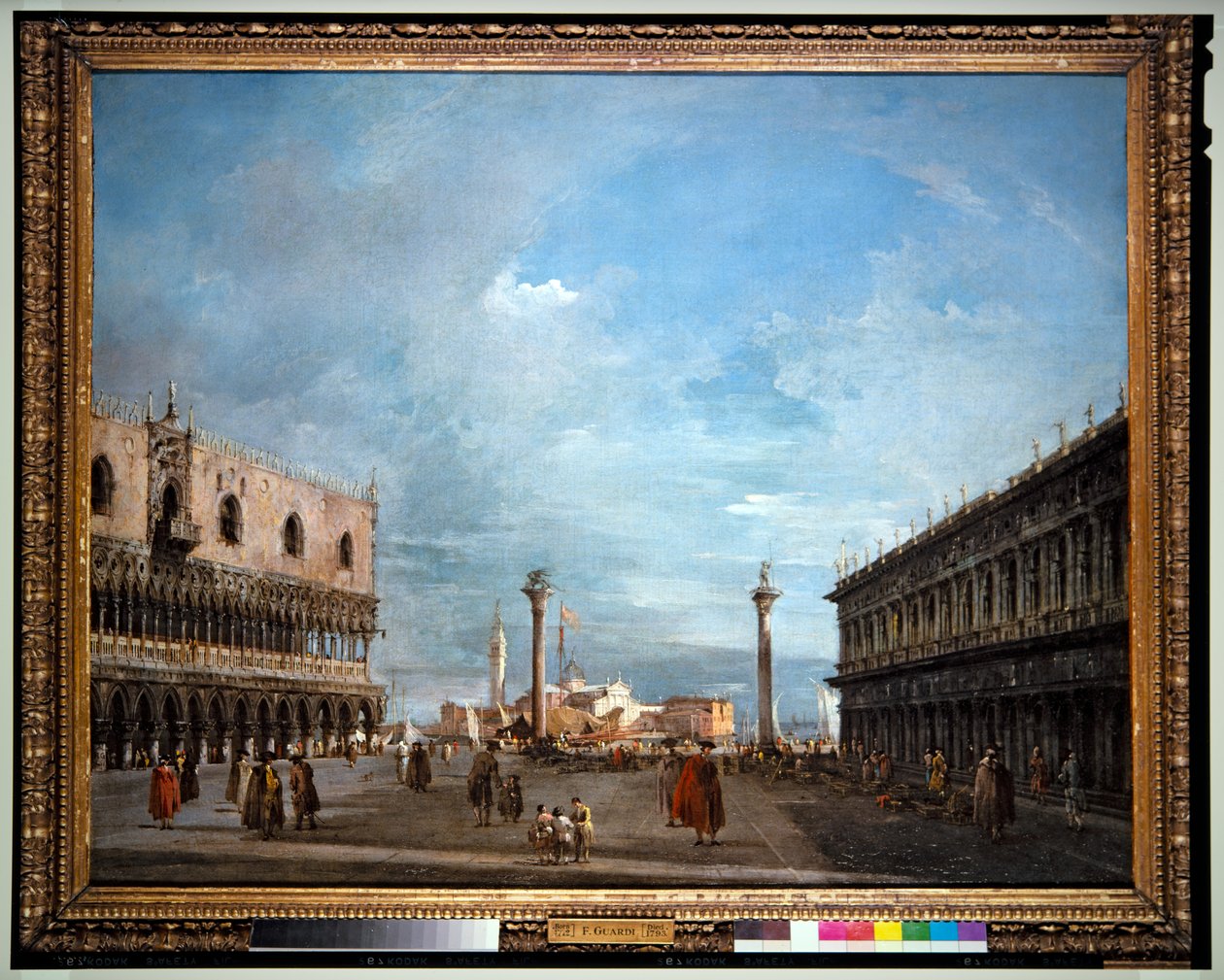 Piazzetta S. Marco alkotó: Francesco and/or Gian Antonio (1699 1761) Guardi