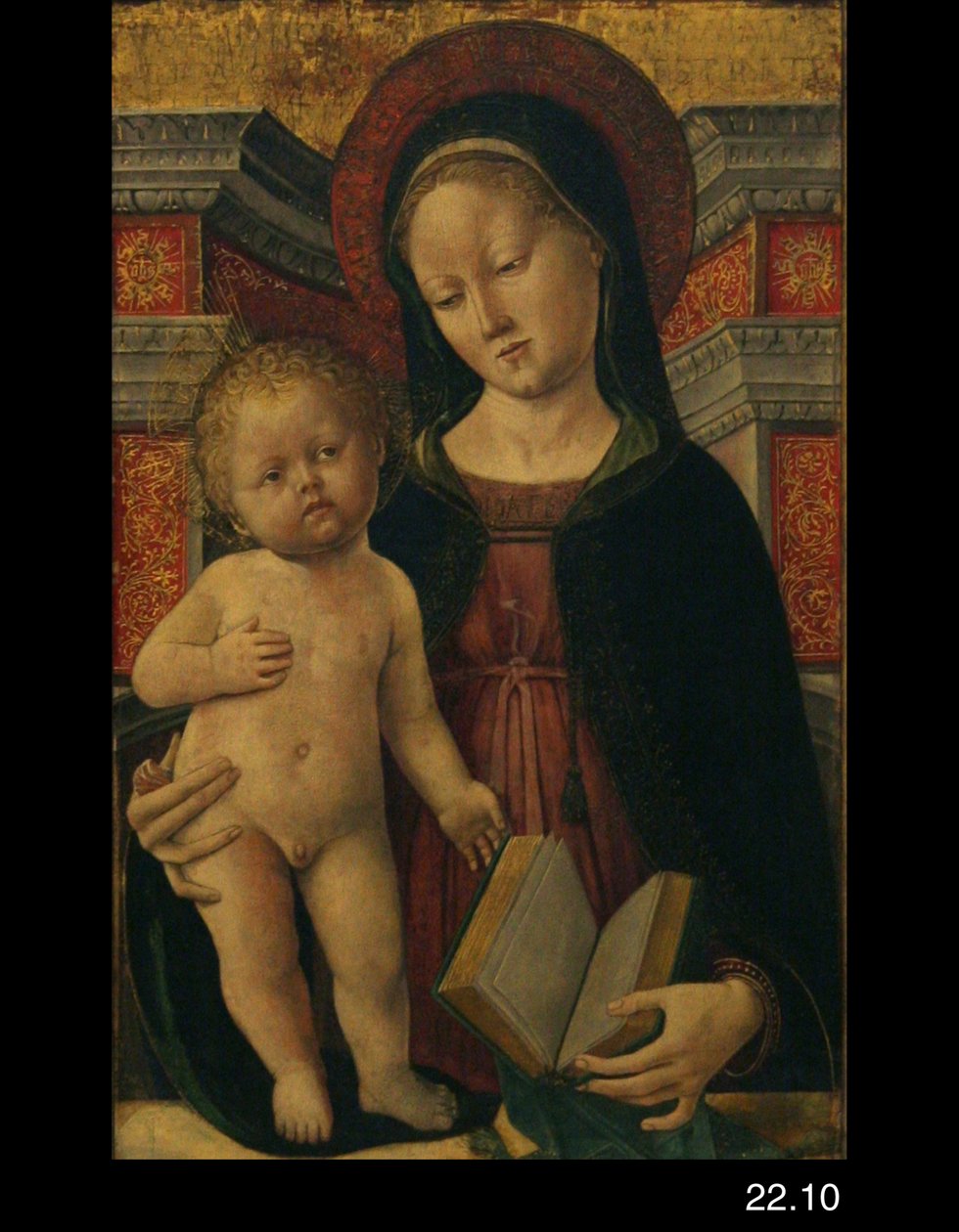 Madonna és gyermeke alkotó: Francesco dai Libri