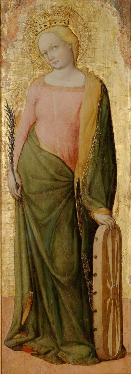 Alexandriai Szent Katalin, 1443-1468 alkotó: Francesco de Franceschi