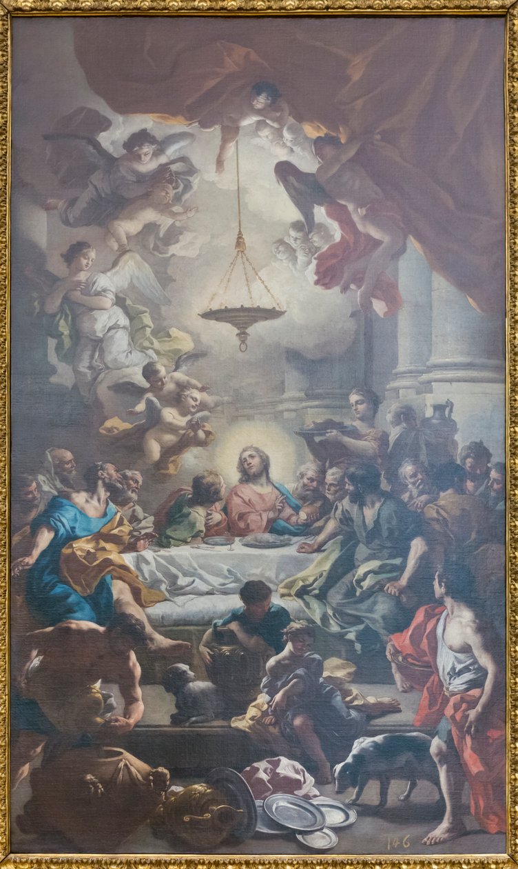 Utolsó vacsora alkotó: Francesco de Mura
