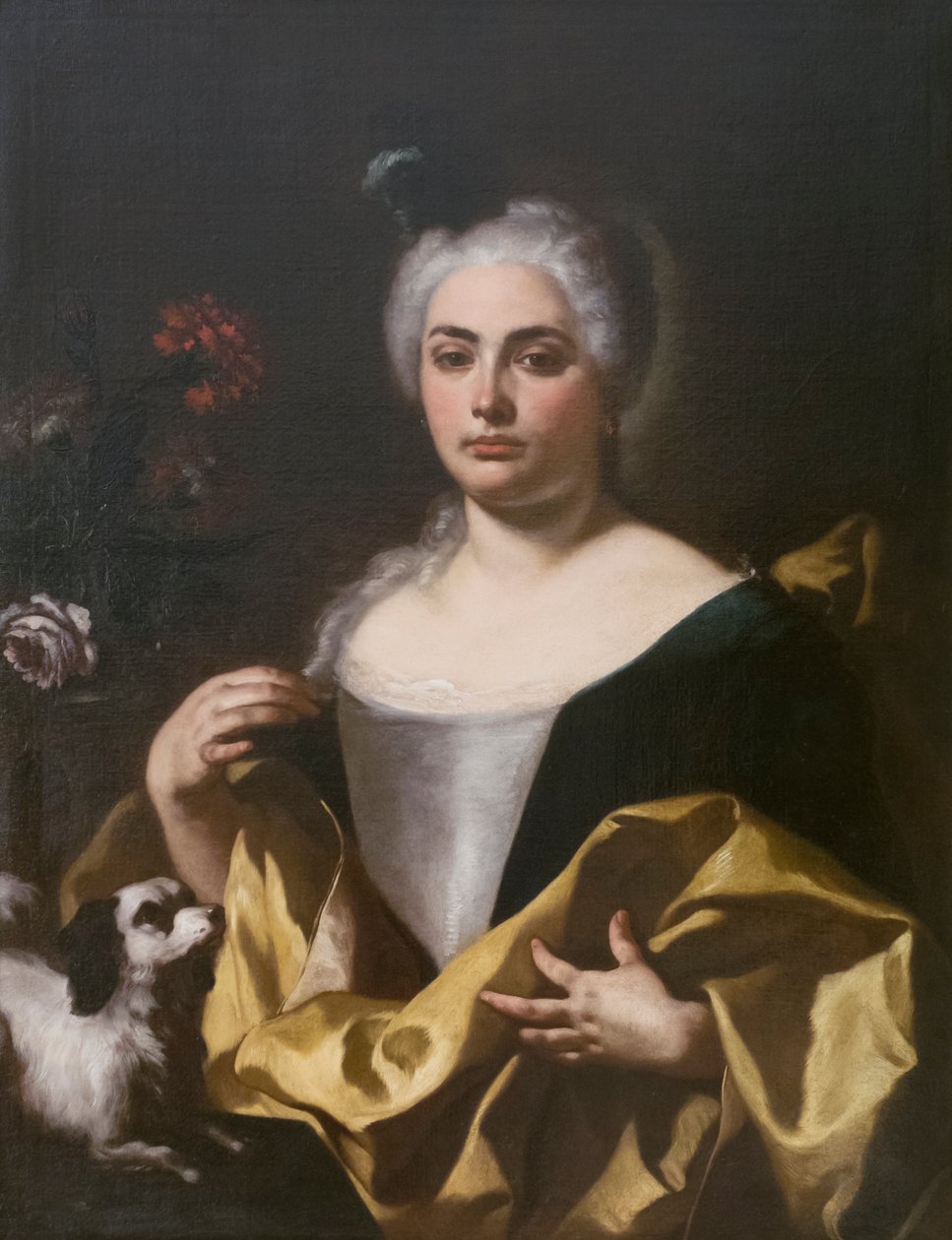 A festő feleségének portréja alkotó: Francesco de Mura