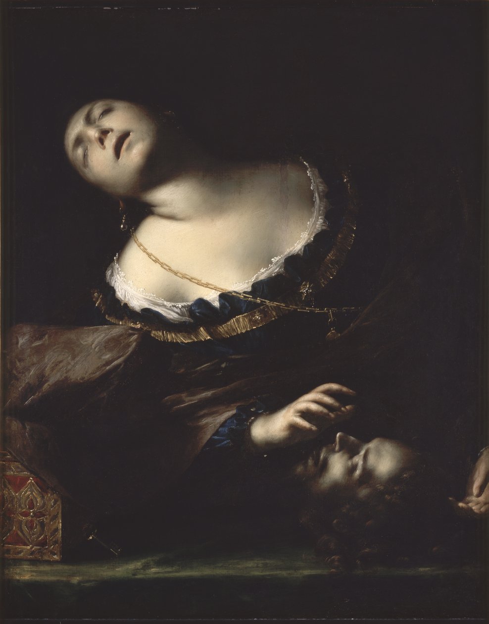 Heródiás a baptista fejével, 1633-35 alkotó: Francesco del Cairo