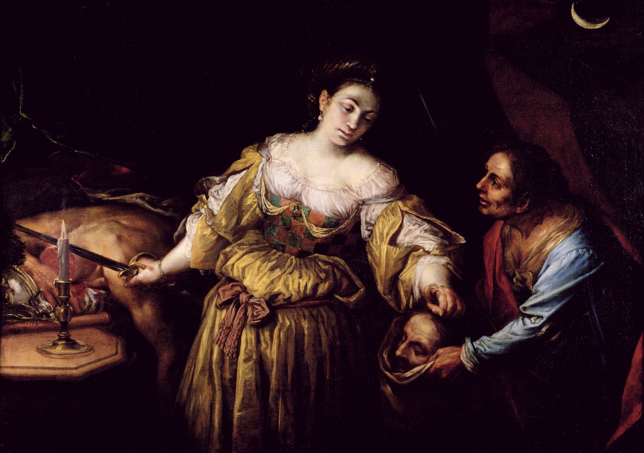Judith lefejezi Holofernészt, 1648-54 körül alkotó: Francesco del Cairo