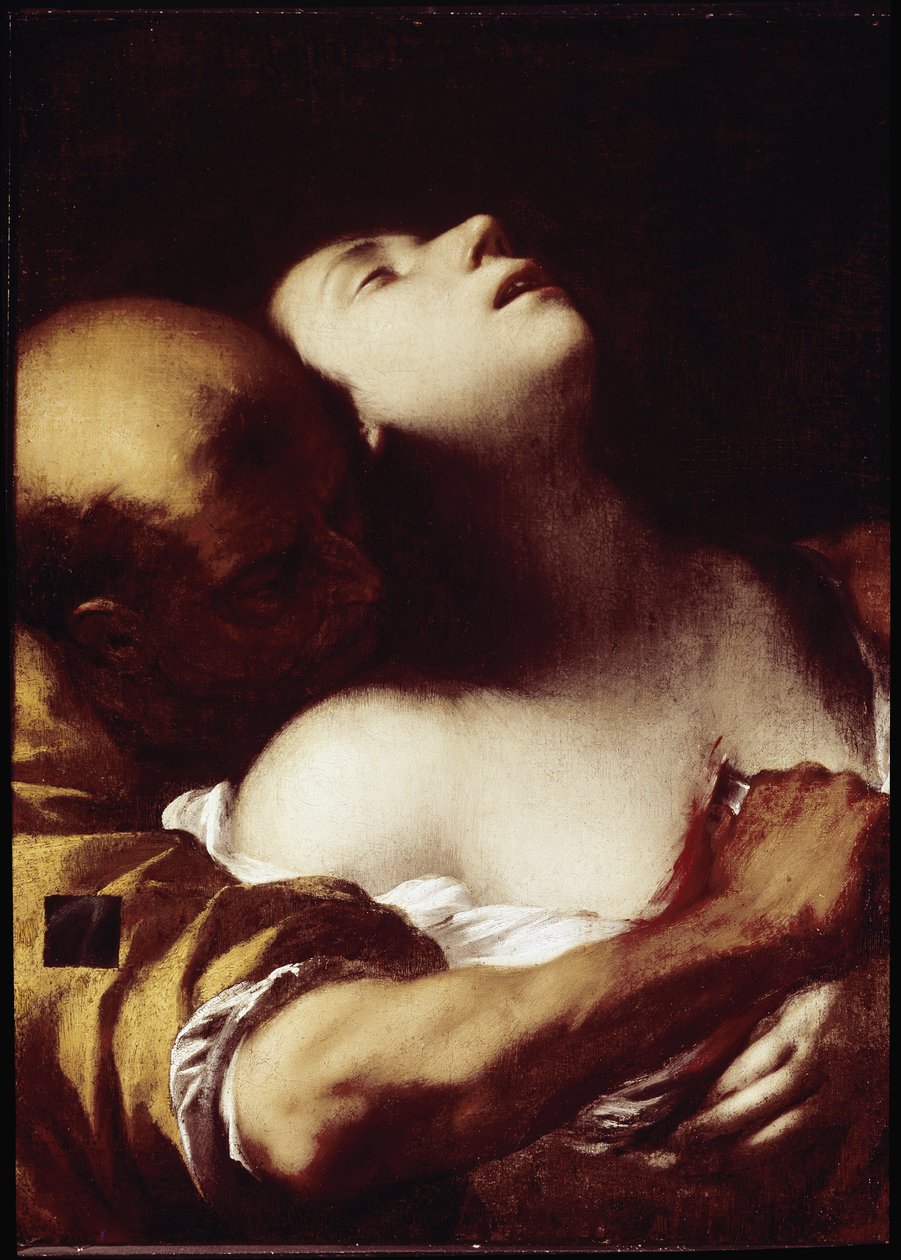 Szent Ágnes vértanúsága (olaj, vászon alkotó: Francesco del Cairo