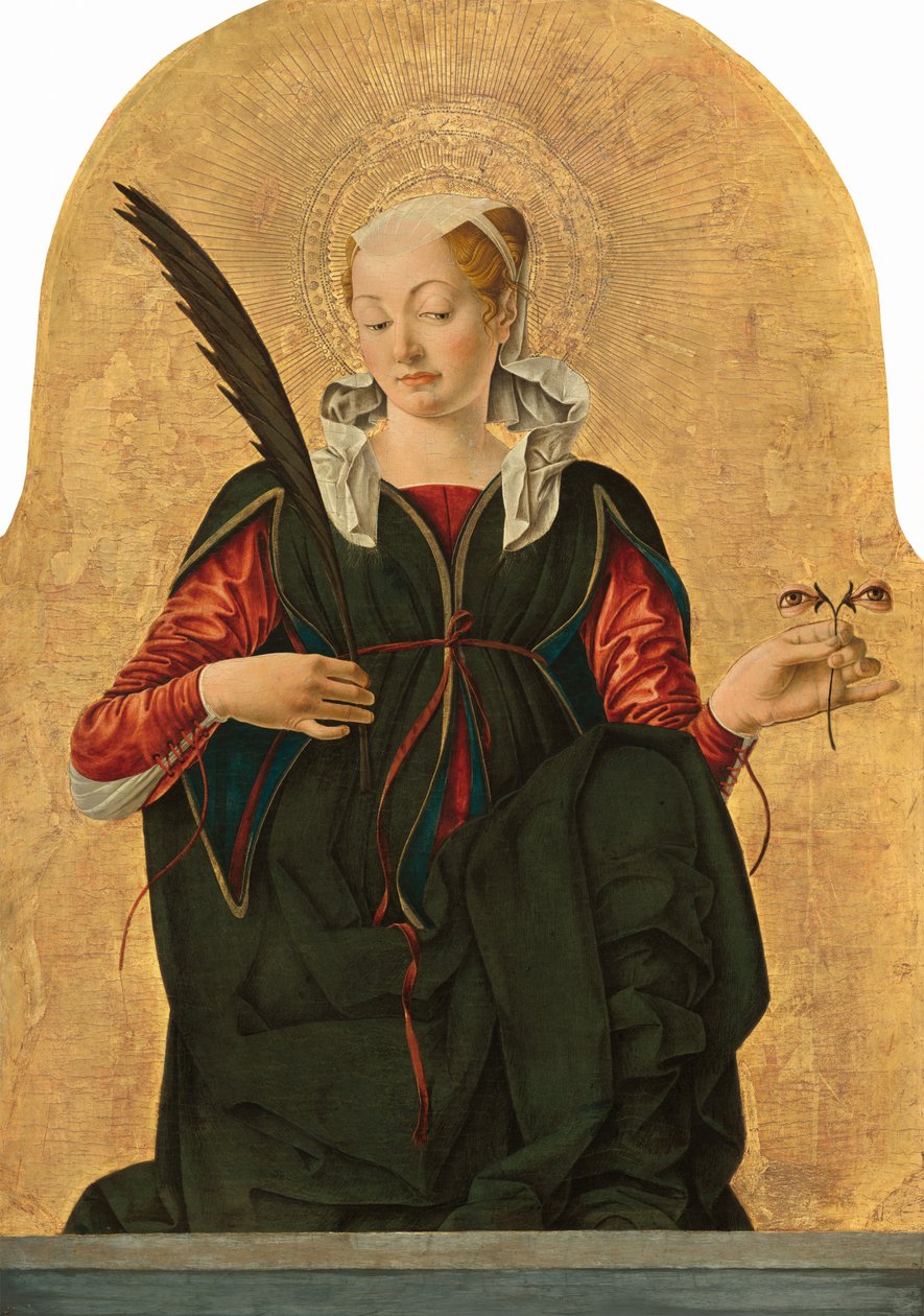Szent Lucy alkotó: Francesco del Cossa