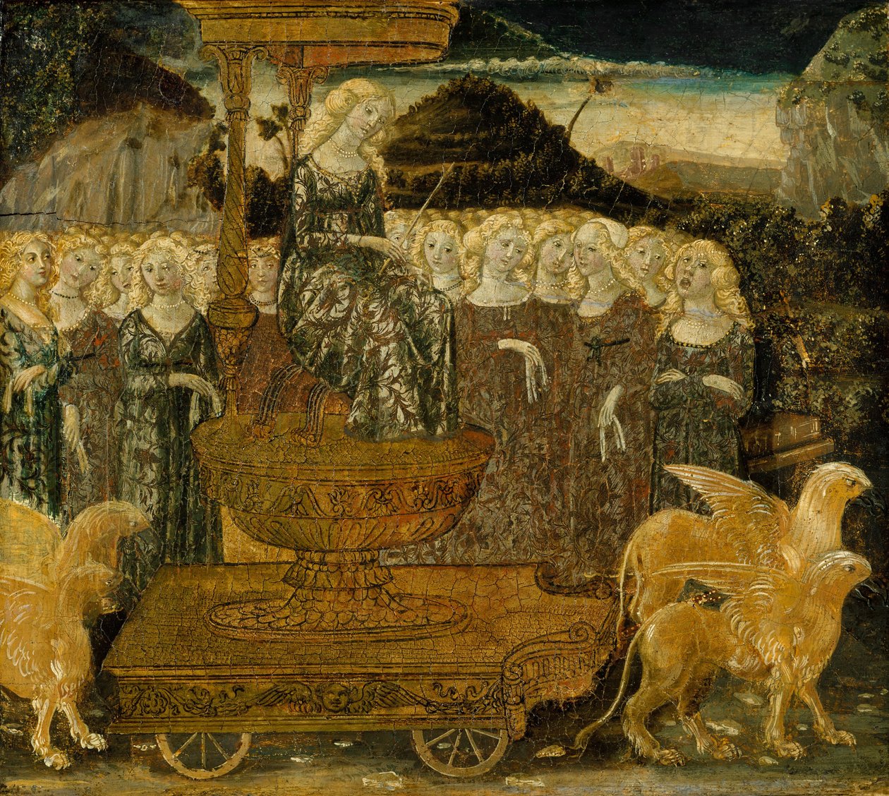 A tiszta szerelem istennője, 1468-75. alkotó: Francesco di Giorgio Martini