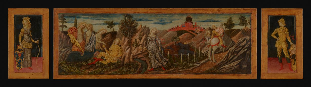 Oenone és Párizs története alkotó: Francesco di Giorgio Martini
