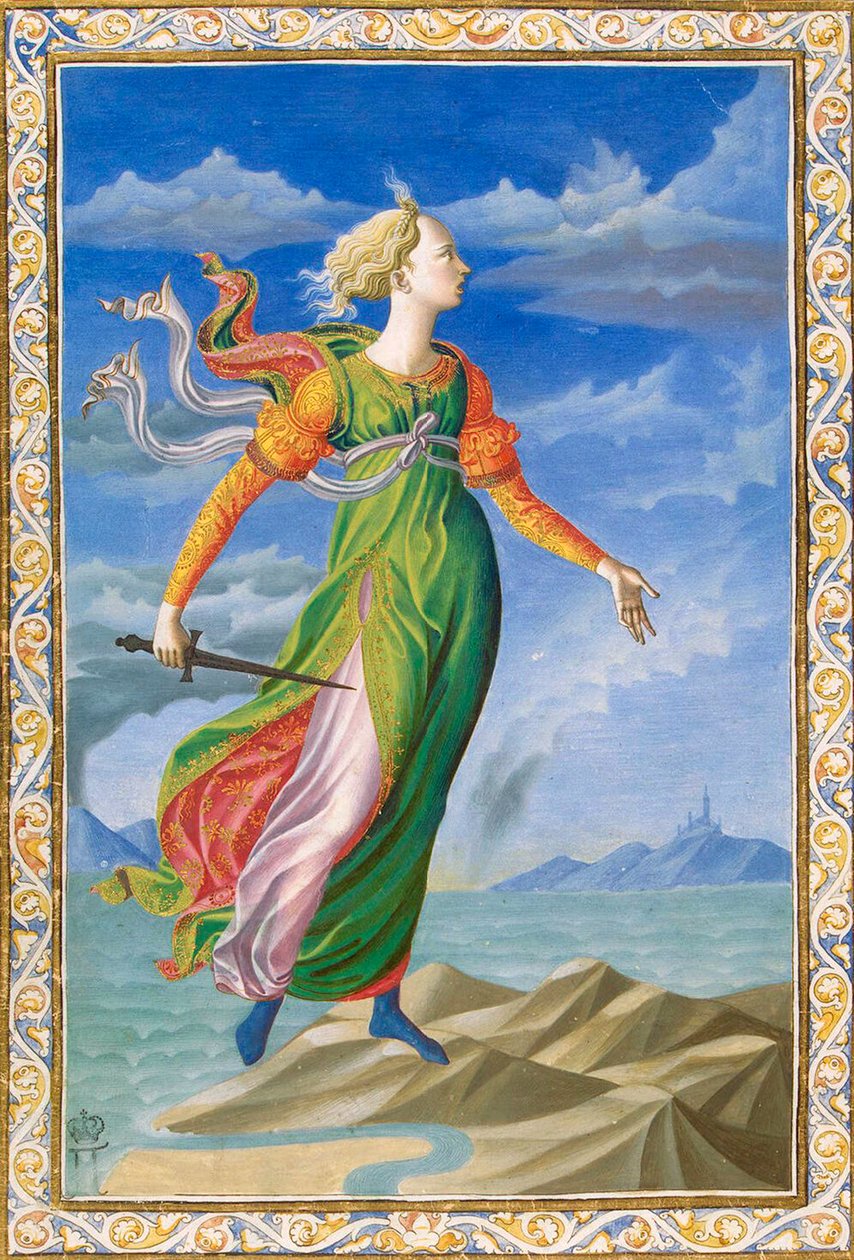 Karthágó allegóriája, c1448. alkotó: Francesco di Stefano Pesellino