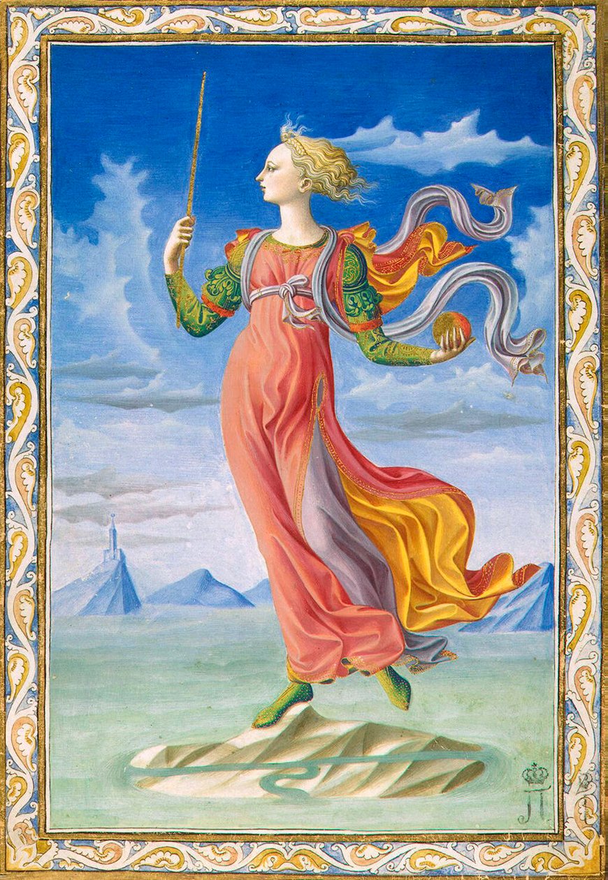 Róma allegóriája, 1448. alkotó: Francesco di Stefano Pesellino