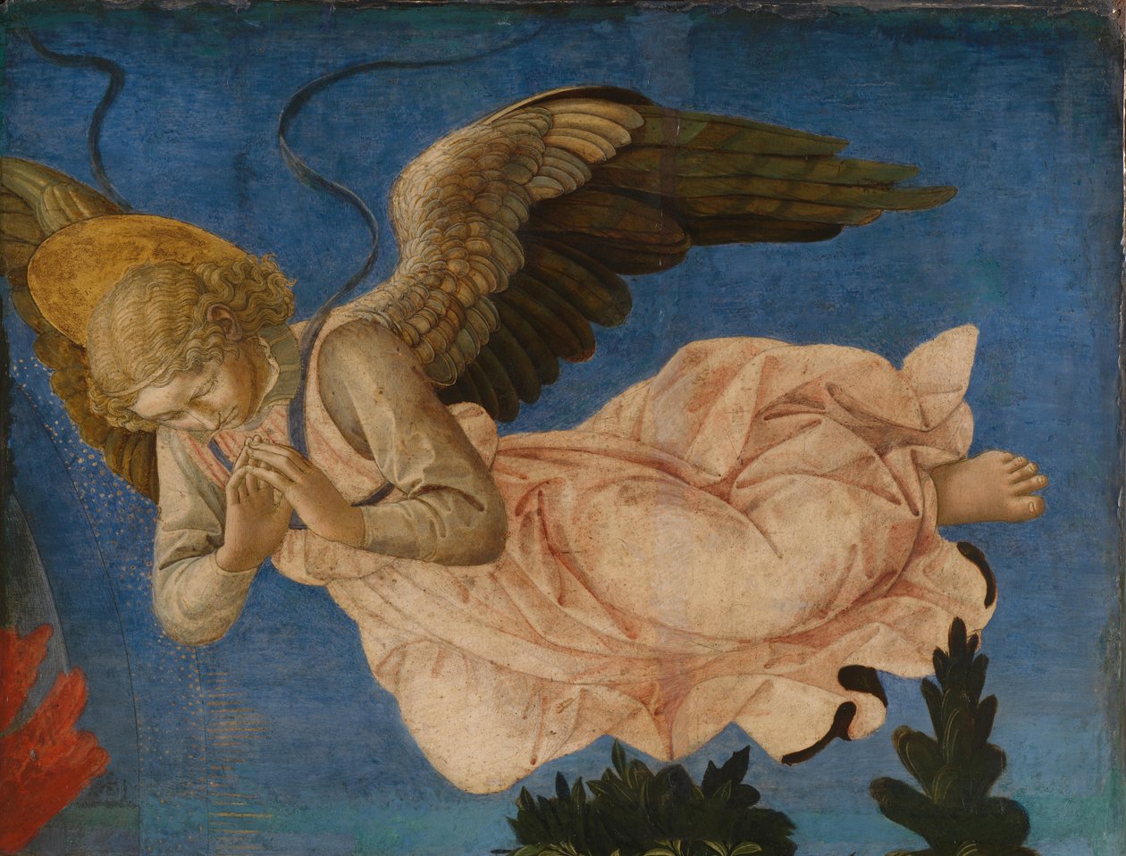 A Pistoia Santa Trinità oltár angyaltáblája, 1455-1460 alkotó: Francesco di Stefano Pesellino