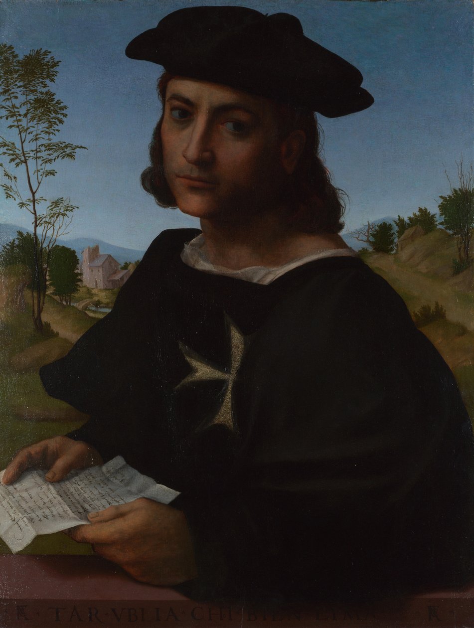 Egy rodoszi lovag portréja, 1514 alkotó: Francesco di Cristofano Franciabigio