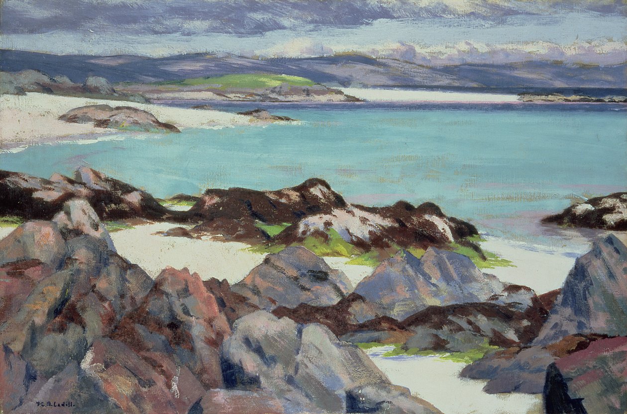 Iona, The East Bay, 1928 alkotó: Francis Campbell Boileau Cadell