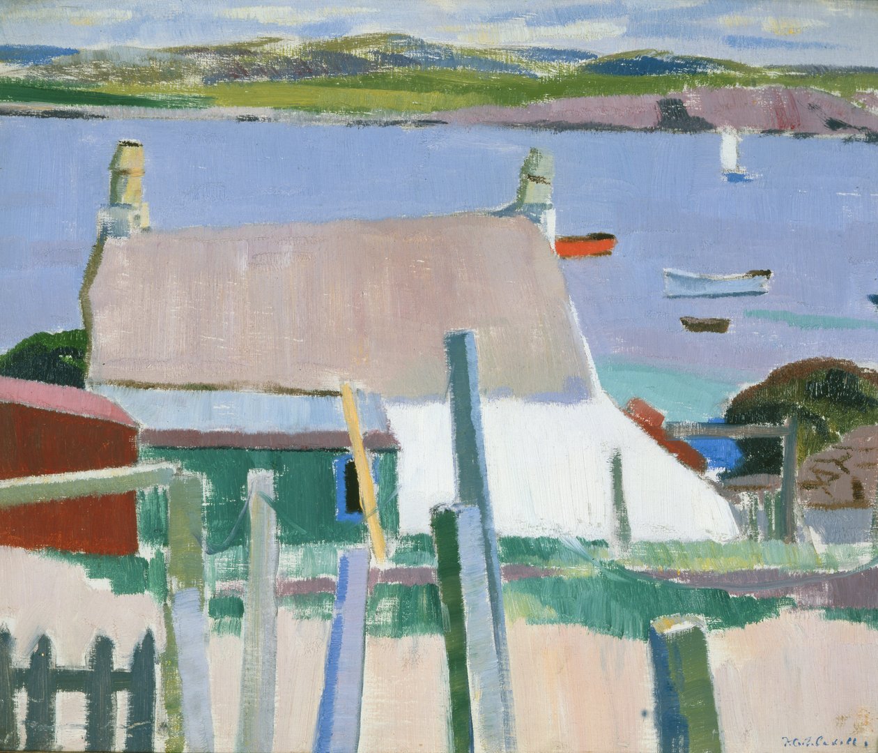 Iona, Mull felé, 1927 körül alkotó: Francis Campbell Boileau Cadell