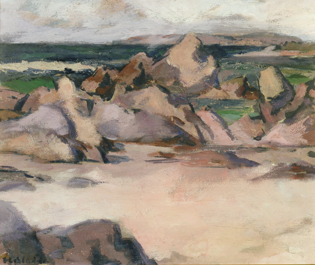 Treshnish Point, North End Iona, 1934 körül alkotó: Francis Campbell Boileau Cadell