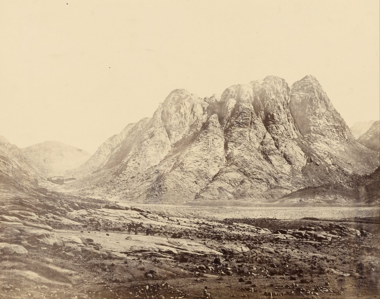 Horeb -hegy, Sinai alkotó: Francis Frith