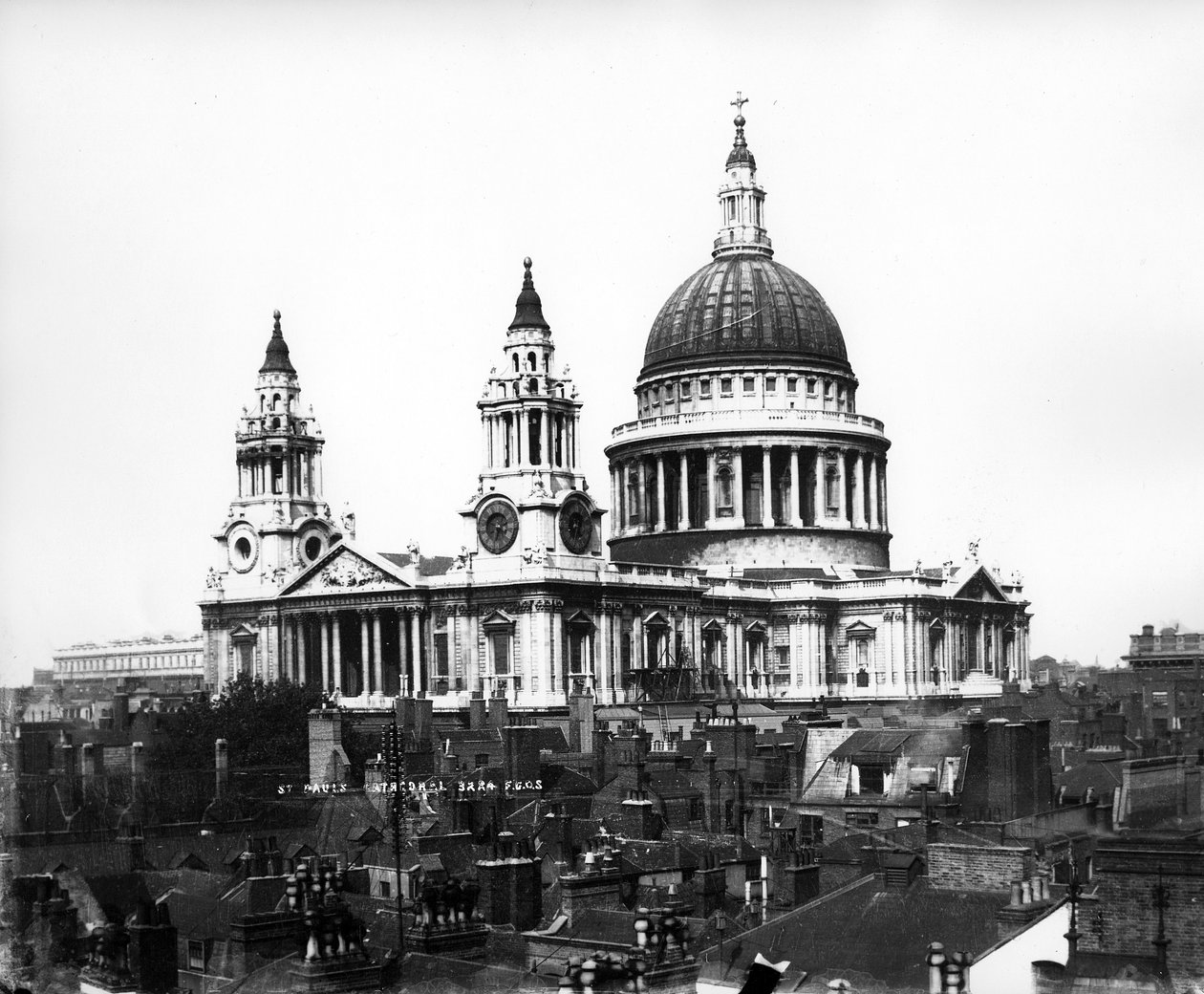 Szent Pál székesegyház, 1880 körül alkotó: Francis G. O. Stuart