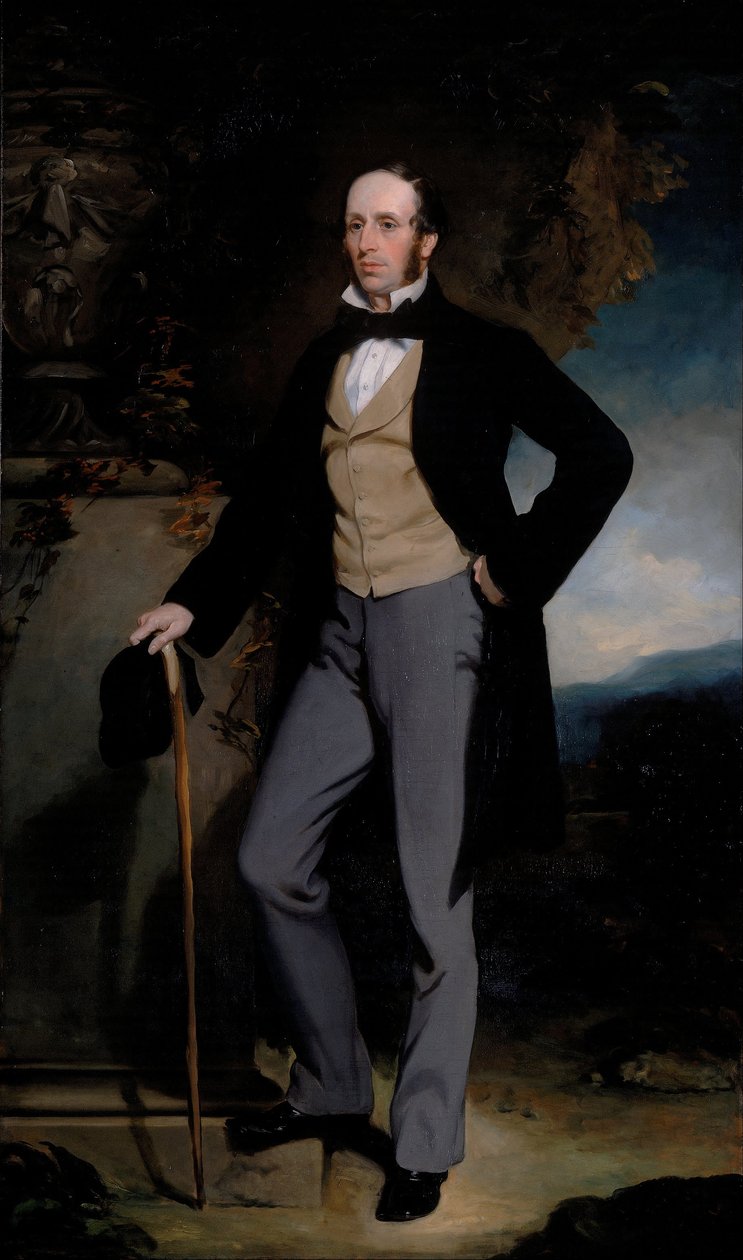 John Naylor arcképe alkotó: Francis Grant