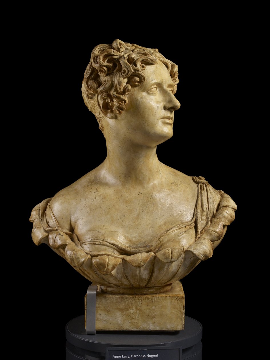 Anne Lucy mellszobra, Nugent bárónő, 1819-1820 (gipsz) alkotó: Francis Legatt Chantrey