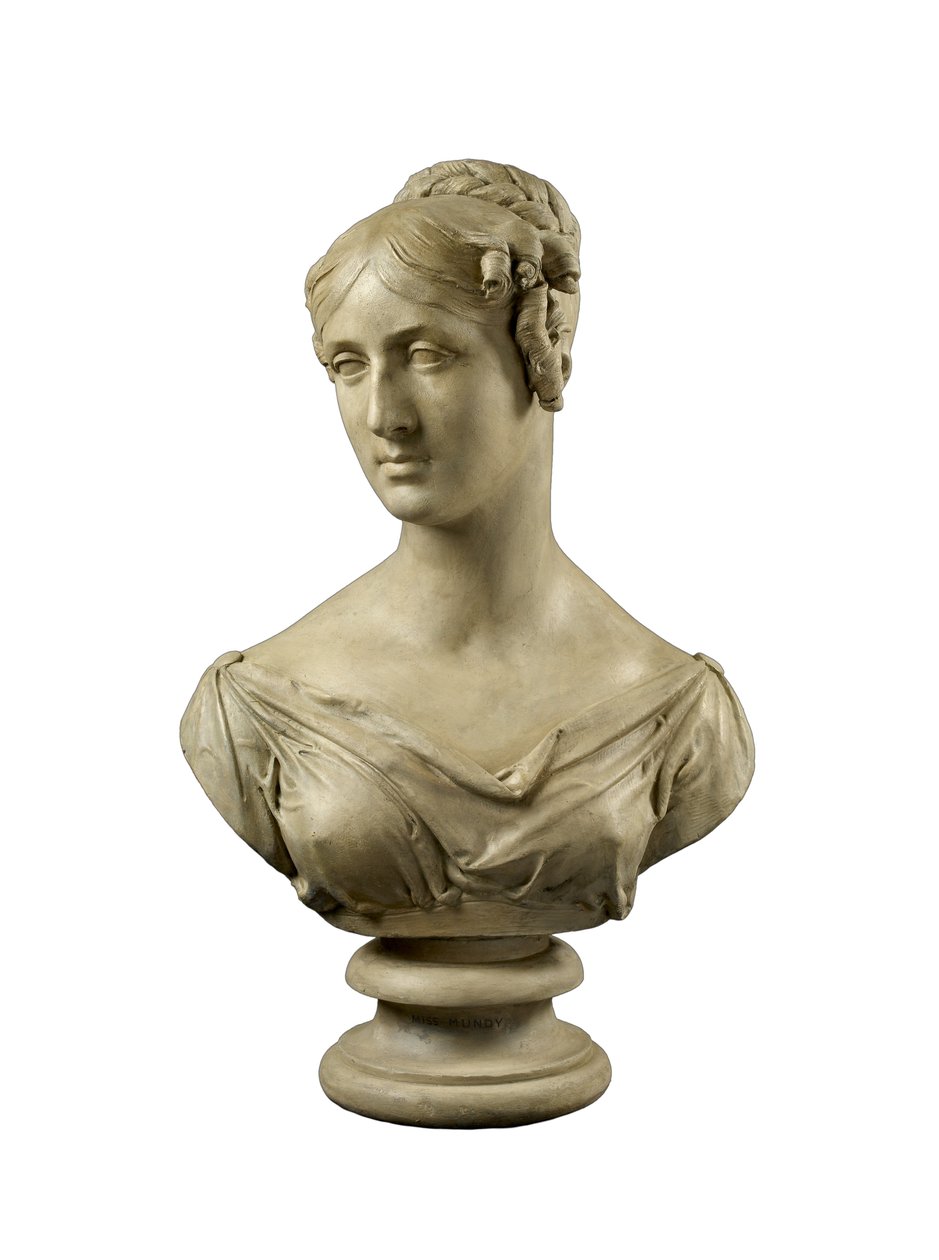 Miss Mundy mellszobra (gipsz) alkotó: Francis Legatt Chantrey