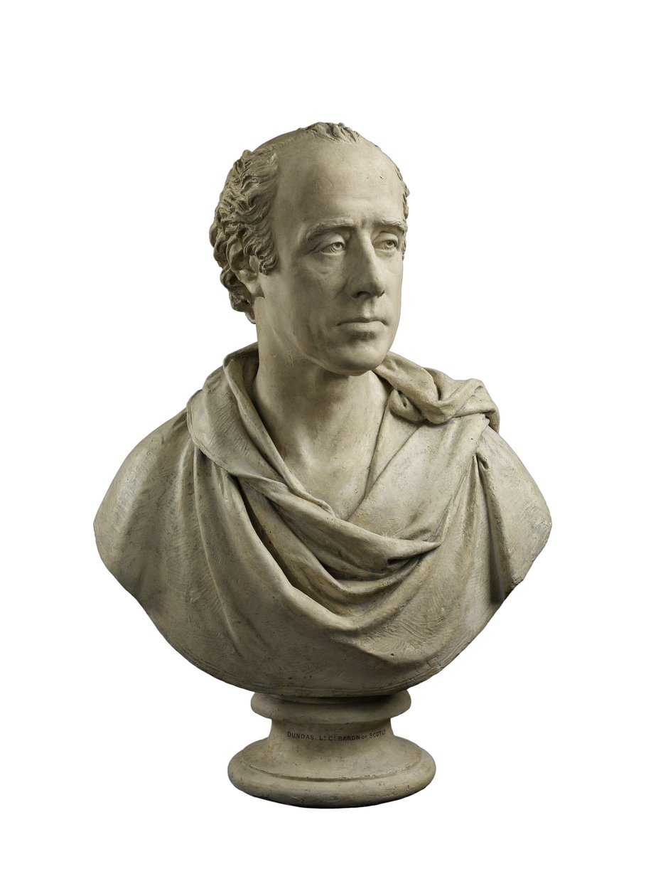 Robert Dundas of Arniston, Skócia Pénzügyminisztériumának főbárója (1758-1819), 1817-1818 (gipsz) mellszobra alkotó: Francis Legatt Chantrey