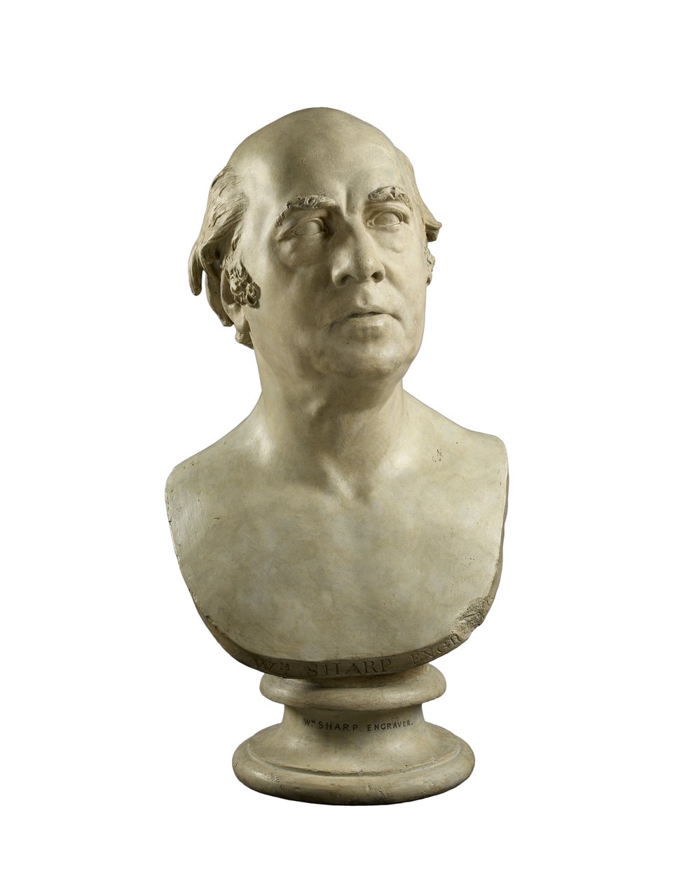William Sharp mellszobra, 1813 (gipsz) alkotó: Francis Legatt Chantrey