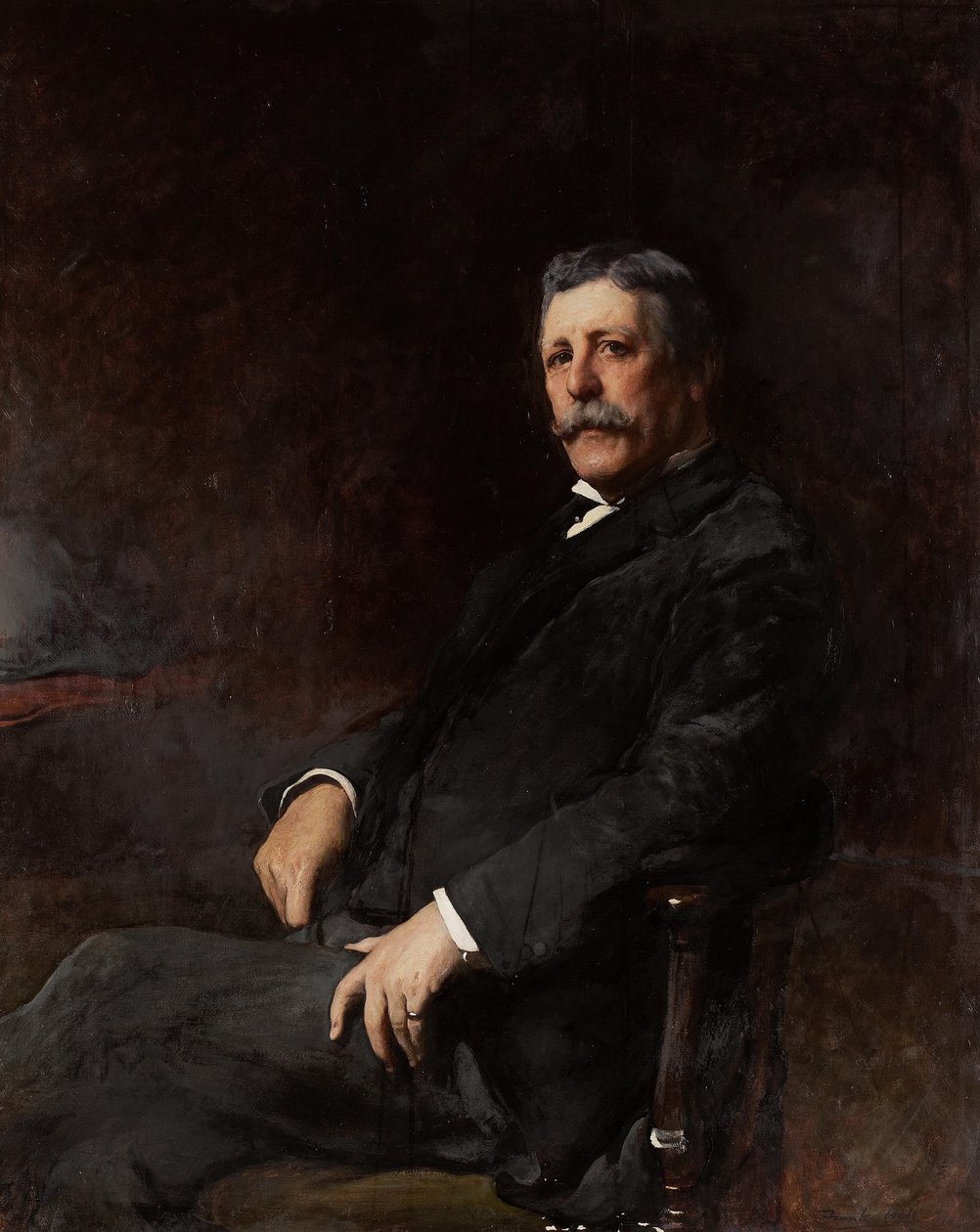 Robert R. Symon portréja alkotó: Francis Montague Holl