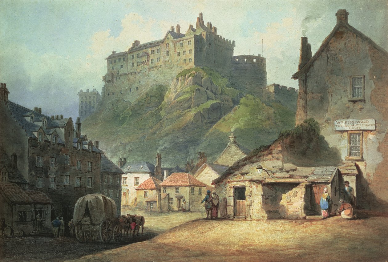 Edinburgh alkotó: Francis Nicholson