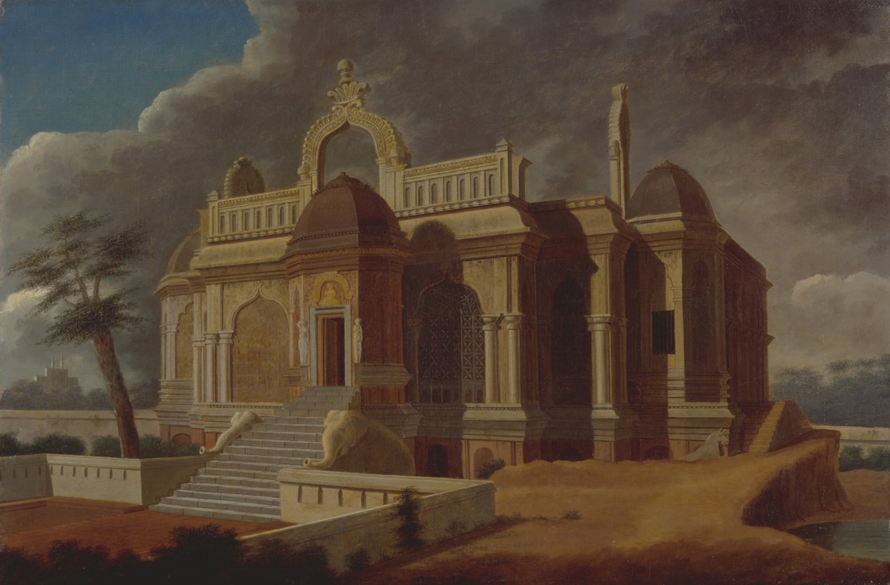 Mauzóleum kőelefántokkal alkotó: Francis Swain Ward