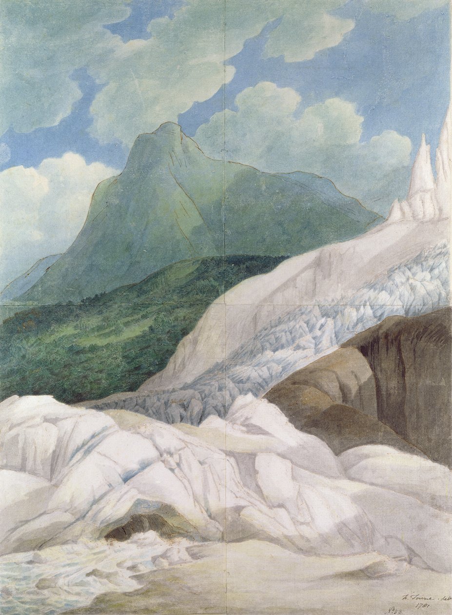 Az Aveyron forrásai, 1781 alkotó: Francis Towne