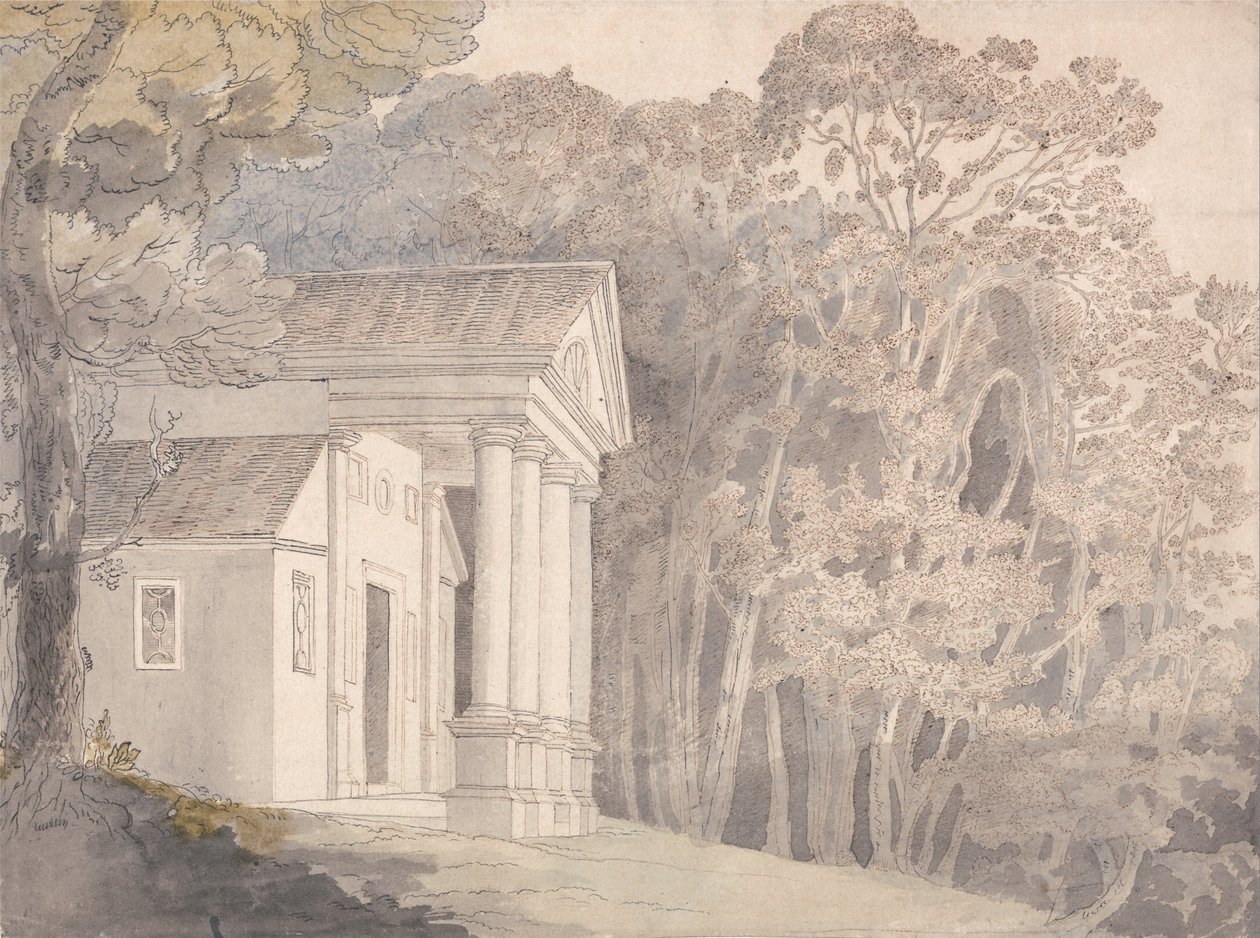 Werrington Park, Devonshire alkotó: Francis Towne