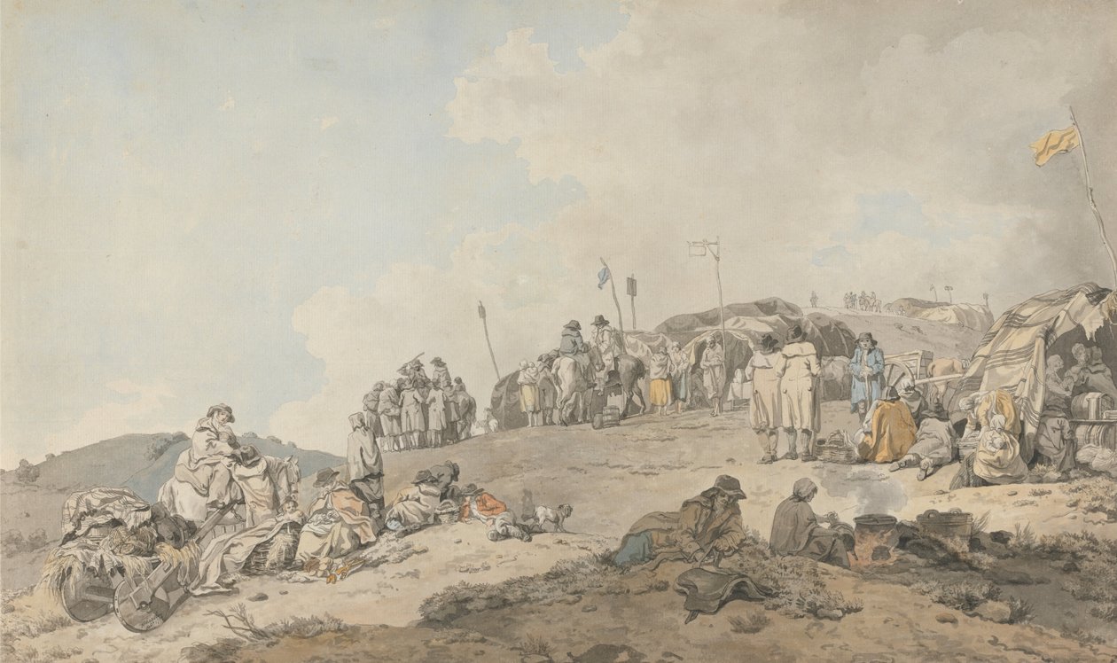Donnybrook vásár, 1782 alkotó: Francis Wheatley